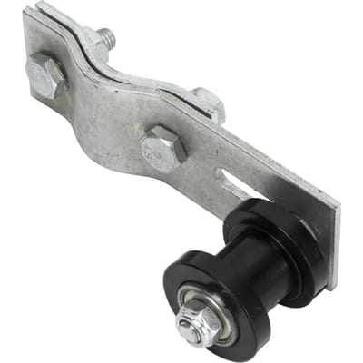 Ketting Spanner Rol Zwaar Uitvoering Schuifregelaar Versteller voor 49cc 66cc 80cc Fietsmotor Gemotoriseerde Fiets Zwart zwart