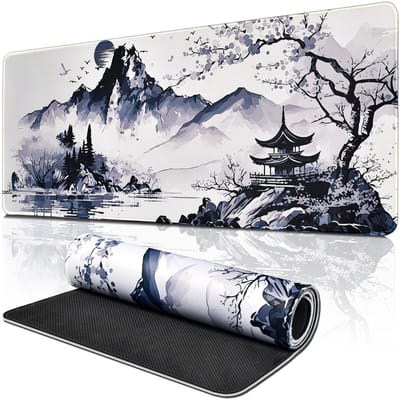 Dailygoods- Muismat XXL - Waterdichte Muismat - Antislip Onderkant - Ergonomisch - Gaming Muismat - Handafwasbaar - Gamingmuismat