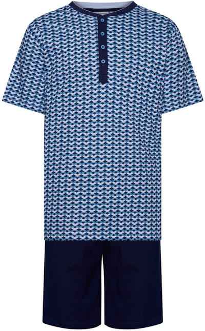 Pastunette Shortama Starlit - Katoen - Blauw - Maat M