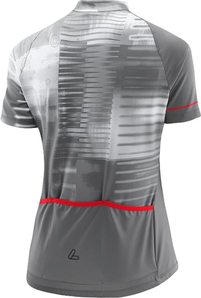 Loeffler fietsshirt korte mouwen W Bike Jersey HZ Spela MID - Grijs