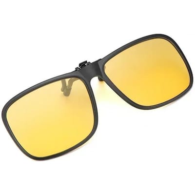 Opklapbare Clip-on Rijzonnebril UV400 Fotochrome Anti-Reflectie Lens Myopie Zonnebril voor Automobilist