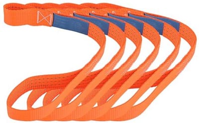 Zesdelige Riemlussen voor Sjorbanden - 450 x 380 mm, 1000 kg Trekkracht voor Auto, Motorfiets en Camping