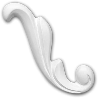 Decorative element 160008 Profhome rococo barok stijl wit
