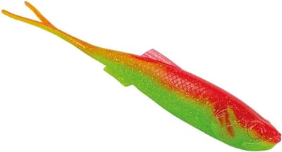 Flexibel Kunstaas - Zacht Lokaas - Vissen - Duurzame Materie - 10cm - Acid Pink