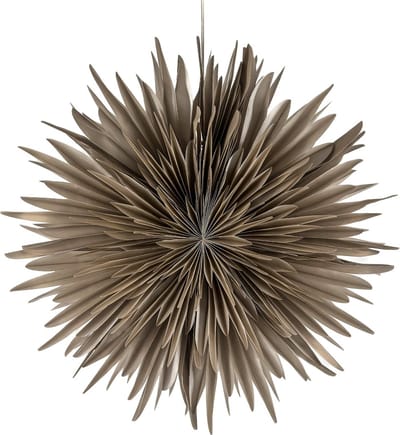 Grote Kerstster Snow Taupe met Verlichting – 64 cm – HomeBound