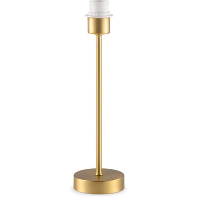 Home Sweet Home - Klassieke tafellamp voet Single voor lampenkap - Messing - 10/10/36.5cm - gemaakt van Metaal - geschikt voor E27 LED lichtbron -