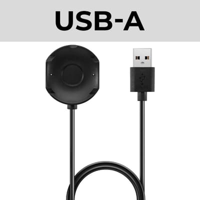 Strap-it Oplader / oplaadkabel met USB-A geschikt voor de Withings Steel HR 36mm / Steel HR 40mm