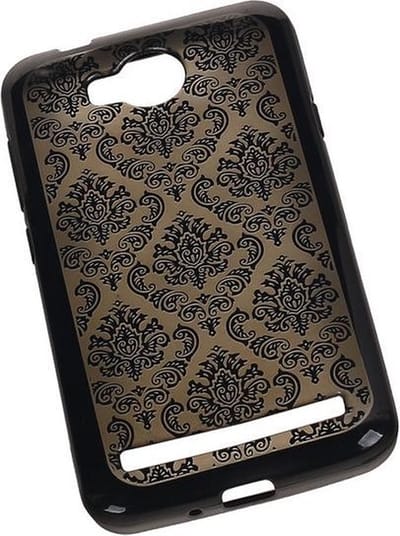 Zwart Brocant TPU back case cover hoesje voor Huawei Y3 II / Y3 2
