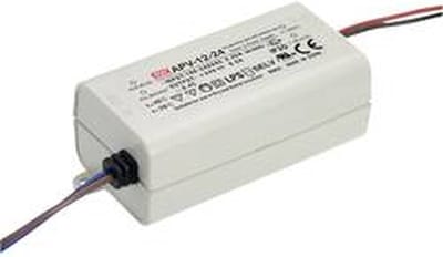 Mean Well APV-12-5 LED-transformator Constante spanning 10 W 0 - 2 A 5 V/DC Niet dimbaar, Overbelastingsbescherming 1 s