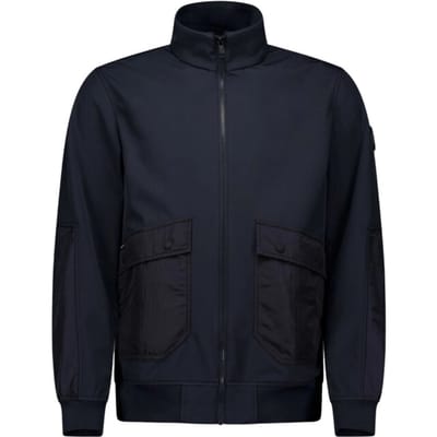 Airforce Roan softshell jacket dark navy blue