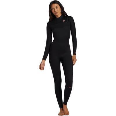 Vrouwen wetsuit Billabong Foil 5/4 mm Chest Zip