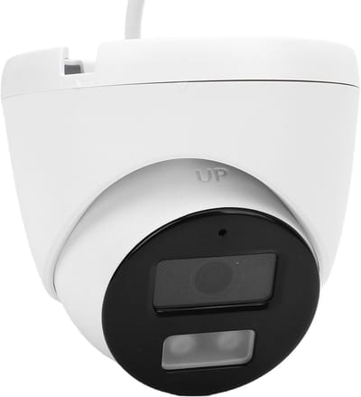 Dome Beveiligingscamera - IP Camera - Woningbeveiliging Bewaking - Groothoeklens PoE - 5MP Resolutie - Wit