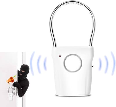 120dB Deur alarm - Deuralarm - Alarmsystemen - Deurklink-alarm - Met Deurbel/Alarm Dubbele Modus - Waarschuwings Alarm Tegen Inbrekers en Indringers - Ring Alarm System met Touch Sensor - voor Appartement Home Security Kinderveiligheid
