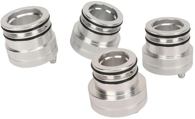 Wiellager Smeergereedschap - Aluminium Vetspuit - Voertuig Onderhoud - Dubbele O-ring Afdichting - 39 mm - Zilver
