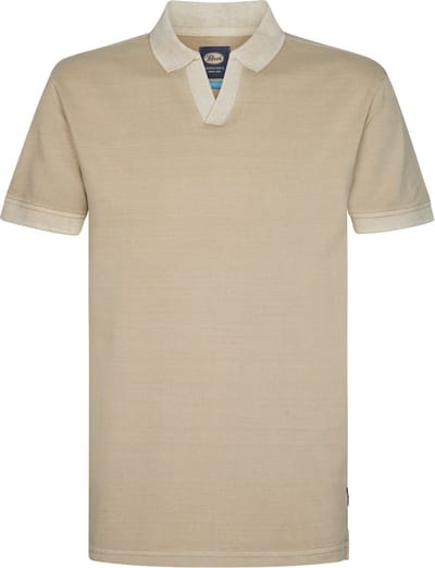 Petrol Industries - Heren Piqué Polo Cayside - Bruin - Maat L