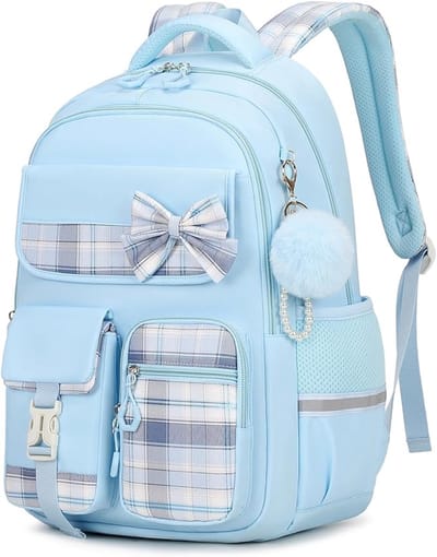 Rugzak - Meisjesrugzak - Schooltas voor meisjes - Waterdichte rugzak voor meisjes van 9-16 jaar - Met schouderbanden - blauw