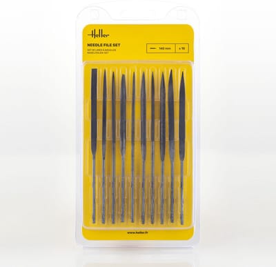 Heller Vijlenset - 99004 Hobby Naaldvijlenset - 140mm - 10 stuks Gereedschap
