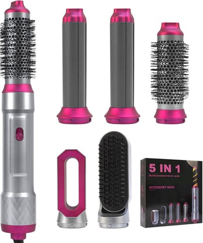 Multifunctionele Haarstyler met Automatische Krultang en Drogen, Gladmaken en Volume Creëren