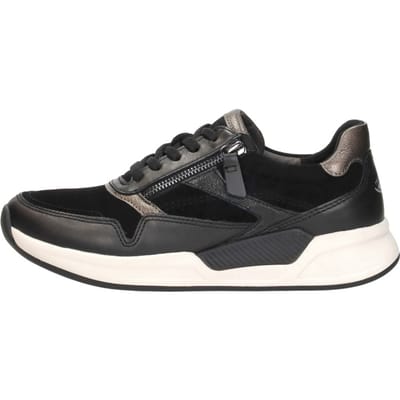 Gabor Gabor Rollingsoft Sneakers zwart Suede