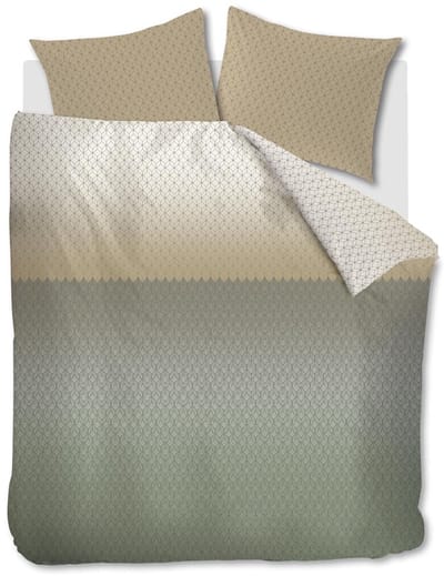 Beddinghouse Ariel dekbedovertrek - Tweepersoons - 200x200/220 - Blauw Groen