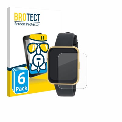 Screenprotector 6 Stuks voor Liu Jo Mini Slim 2.0 Beschermglas transparant