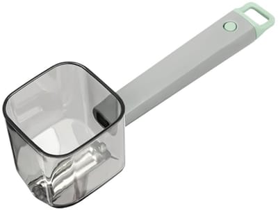 Dailygoods- Dunschiller met opbergbox - Scherp gekarteld blad - Roestvrijstalen mes - Caddy ontwerp - Wandophangbaar - Keukenaccessoire - Schilmes