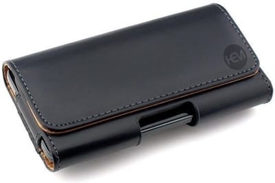 HEM Broekriem hoesje - Geschikt voor iPhone 16 - Zwart