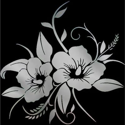 Autocollants doux et beaux pour motos, autocollants floraux pour voitures, produits personnalisés, 16 cm 30cm