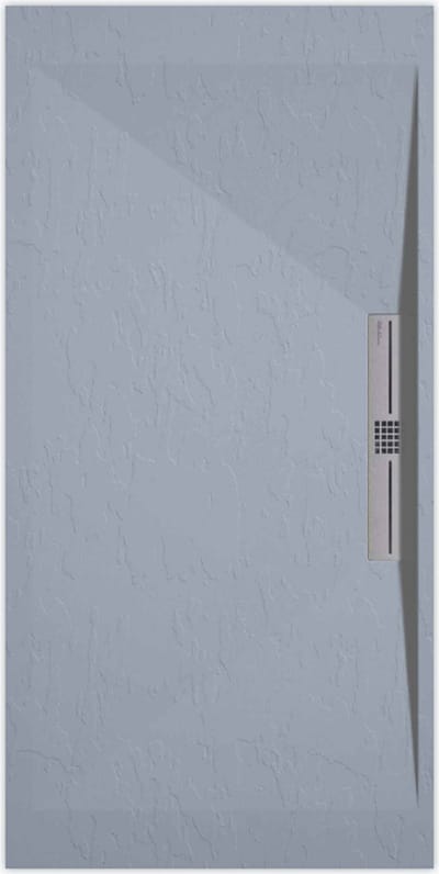 Sanifun douchebak Stone Side Gray Smooth 1300 x 700 P