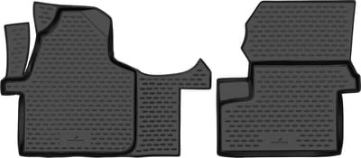 Walser Rubberen Voetmatten XTR geschikt voor VW Crafter 30-35/Crafter 30-50 04/2006 - 12/2016