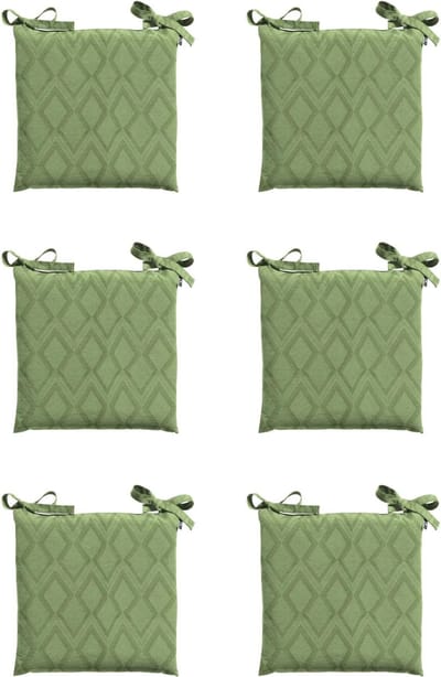 Madison - Zitkussen - Universeel - 6x - 46x46cm - Outdoor Graphic Sage