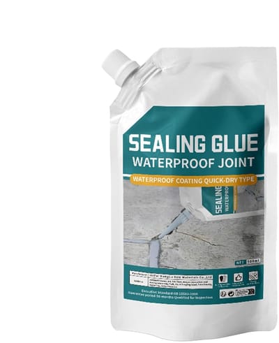 Beton Reparatie - Scheurvuller Vloer - Waterdicht Afdichten - Sneldrogende Kleefkracht - 500 ml - Grijs