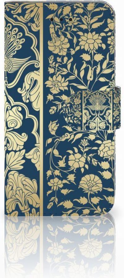 Apple iPhone X | Xs Hoesje Beige Flowers