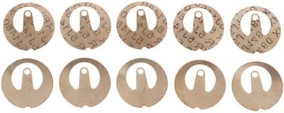 Waterkoker Koppeling Veren - Reparatieset Basis - Apparaat Reparatie - Duurzame Metalen Constructie - 10 Stuks - Zilver