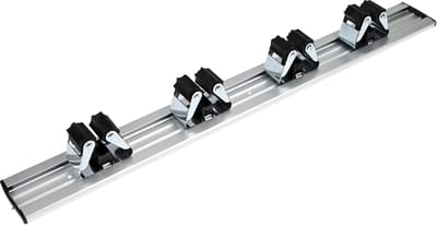 Benson Gereedschapshouder - 4 houders - railsysteem - 48,5 cm - voor huis en garage