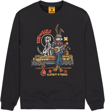Element Timber Aboard Sweatshirt Zwart L Man