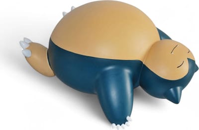 Teknofun Pokémon - Nachtlamp - Slapende Snorlax - 25 cm - 2 lichtstanden