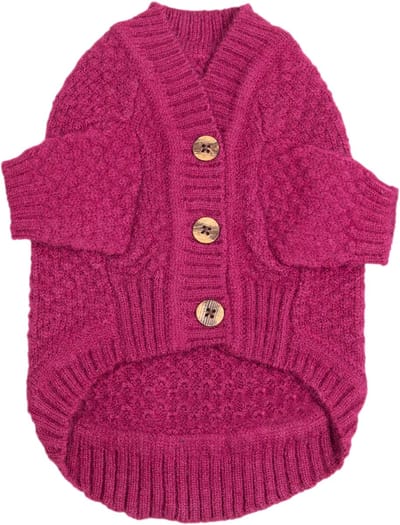 Jack and Vanilla - DOGWALK Vest - Kleur: Magenta - Maat: XS - Ruglengte: 24cm