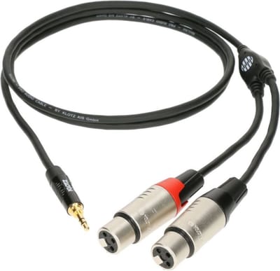 Klotz KY8-180 Y-adapterkabel 1,8 m - Insert kabel