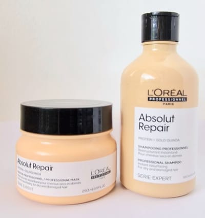 L Oreal Professional Absolut Repair Duo Shampoo 300ml + Mask 250ml