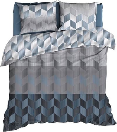 Satin d'Or Coperni Dekbedovertrek - Lits-jumeaux - 240x200/220 cm - Grijs