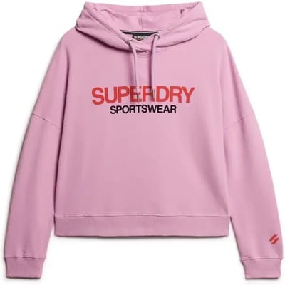Superdry - Sportwear Logo Boxy hoodie - Dames - Hoodies