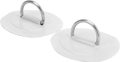 Dailygoods- D-ring Lichtgewicht Roestvrij staal - D-ringen - D-ringgesp - D-ringkussen - Opblaasbare boot - Kajak - Bevestigingsring
