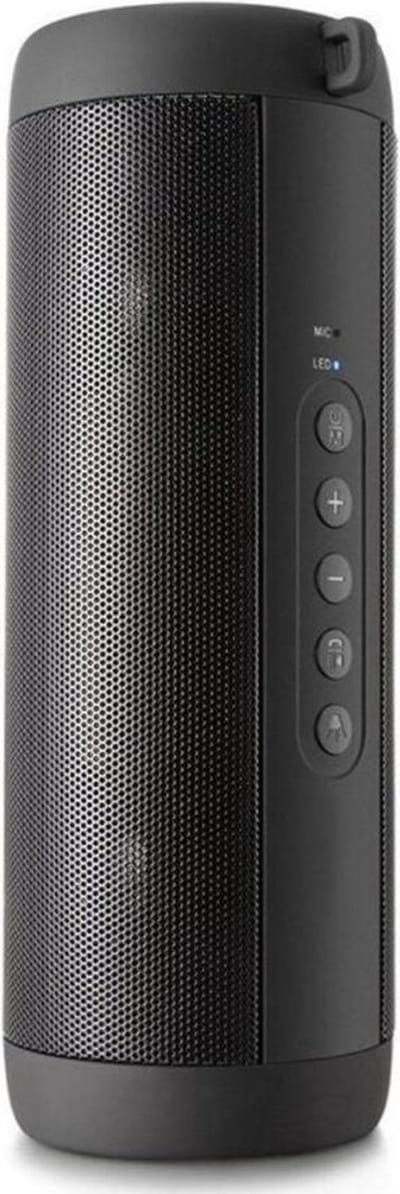 DrPhone T2 Pro – Draagbare Bluetooth Speaker – Bluetooth 5.0 - HD Gesprekken - IP5 Waterdicht – Zaklamp – 10 uur capaciteit – Eclipse Black