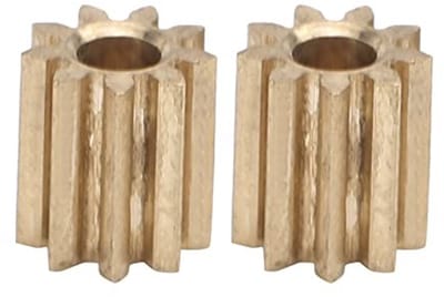 Dailygoods- Tandwiel Vervanging - 2st Messing Tandwielen - Duplo Intelli Lok Module 0.4 - Aandrijftandwiel - Hoogwaardige Materiaal - Betrouwbaar en Duurzaam