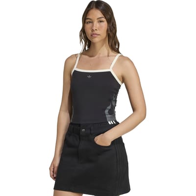 Adidas Originals Flames Tank Top Black Taglia: M | Canottiere Outlet | Donna | Nero