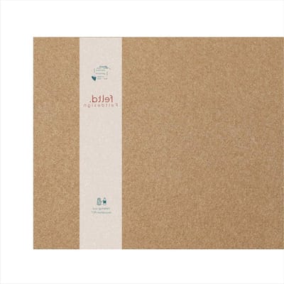 Bureauonderlegger Vilt - Bureau mat Desk pad - Bureau Beschermen - Gemaakt van gerecycled PET - 90 x 50 cm