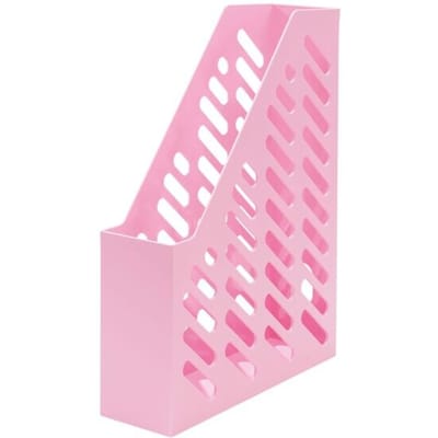 HAN tijdschriftencassette - KLASSIK - afmetingen 76x248x320mm - pastel roze - formaat A4/C4 - HA-1601-886