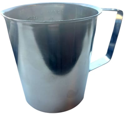 Premis - RVS Maatbeker met schenktuit - 1000 ml - Maatkan - Measuring cup
