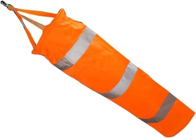 Nylon windzak - Windrichting meter - Windmeting buiten - Weerbestendig materiaal - Tot 150 cm - Oranje